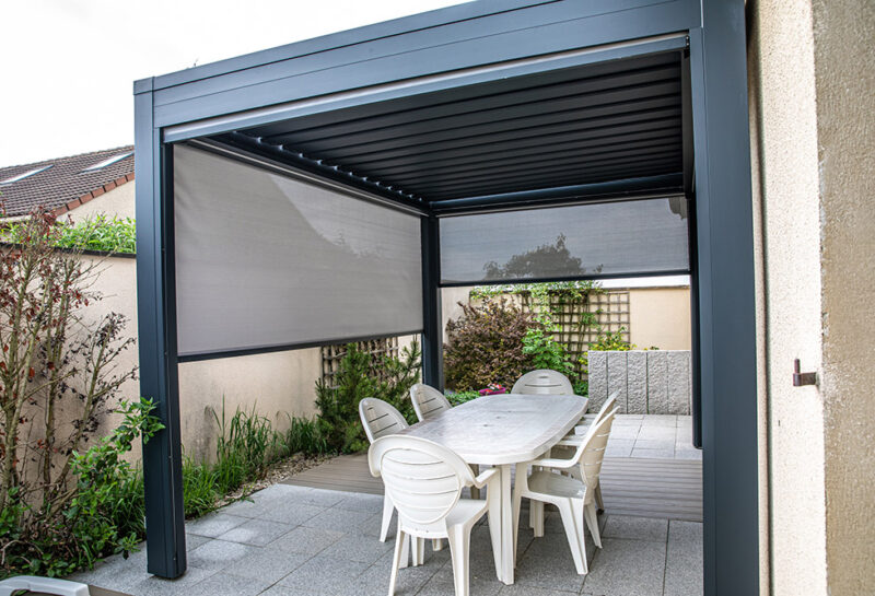 AGC Menuiseries pergola